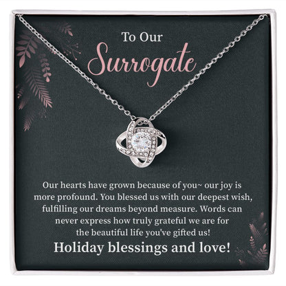 To Our Surrogate Holiday Blessings And Love