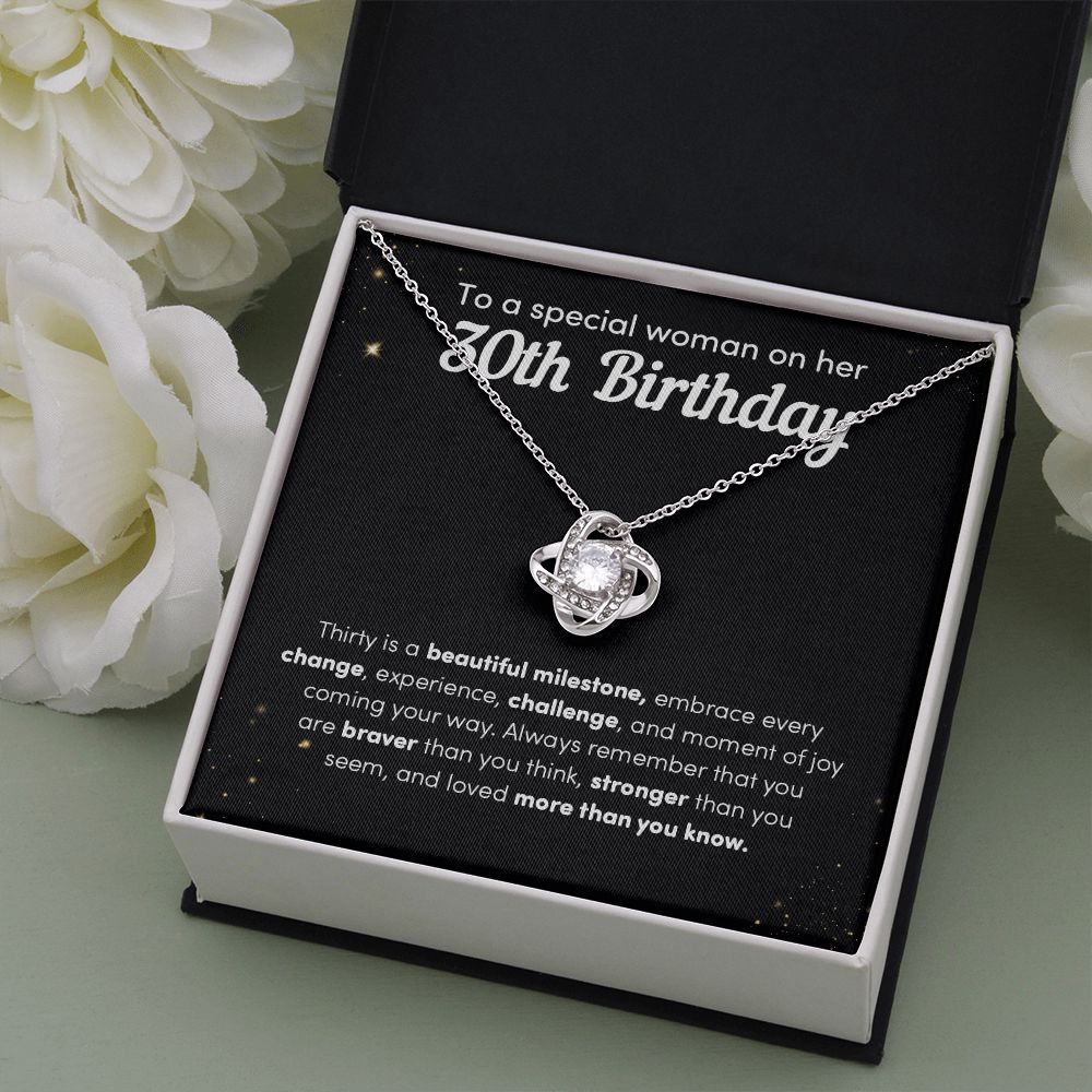 To A Special Woman On Her 30th Birthday  Thirty Is A Beautiful Milestone