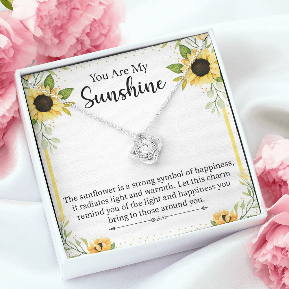 Necklace Gift For Sunshine with Message Card