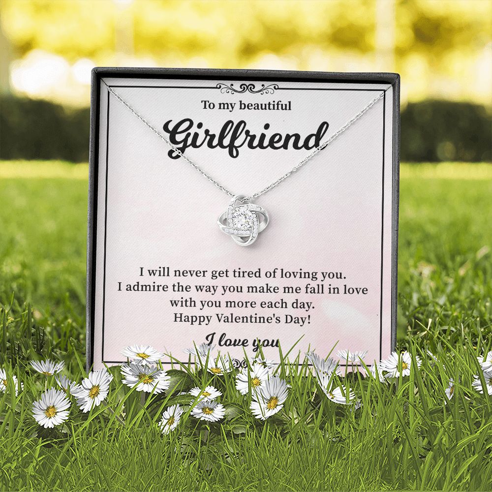 To My Beautiful Girlfriend I love You Happy Valentine's Day