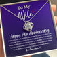14th Anniversary Necklace Gift for Wife