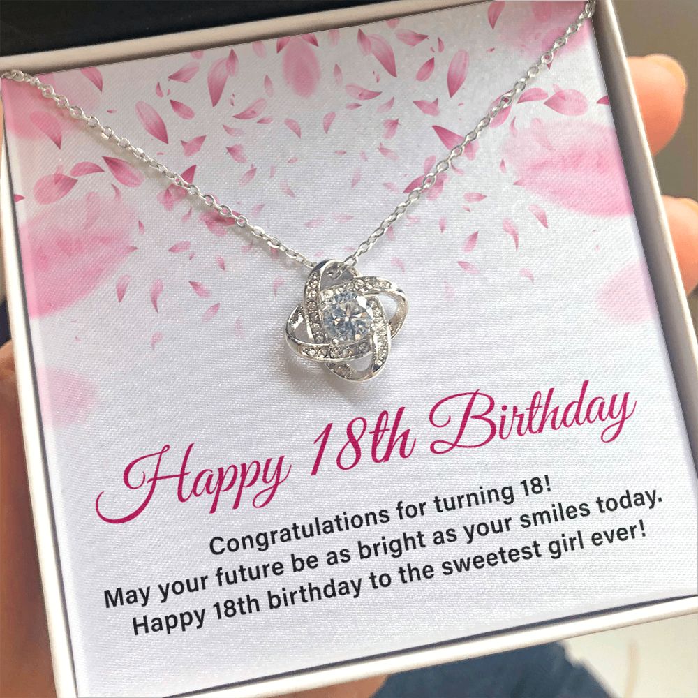Happy 18th Birthday May Your Future Be As Bright As Your Smiles Today