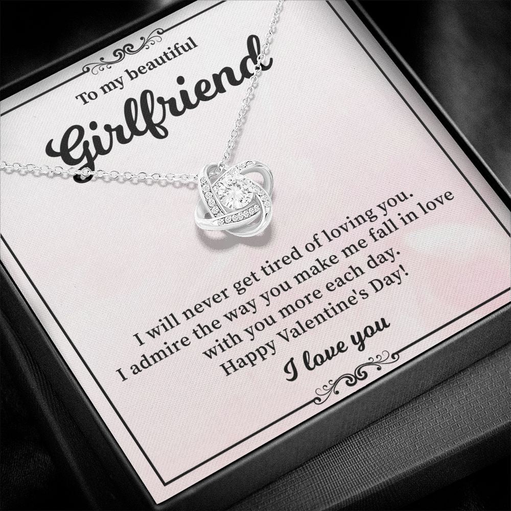 To My Beautiful Girlfriend I love You Happy Valentine's Day