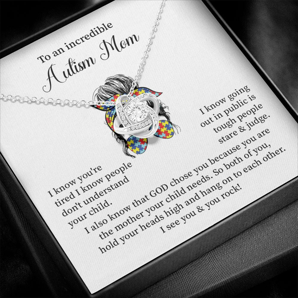 To an Incredible Autism Mom, I know You're Tired, Gifts Her On Autism Awareness Day From Son/Daughter