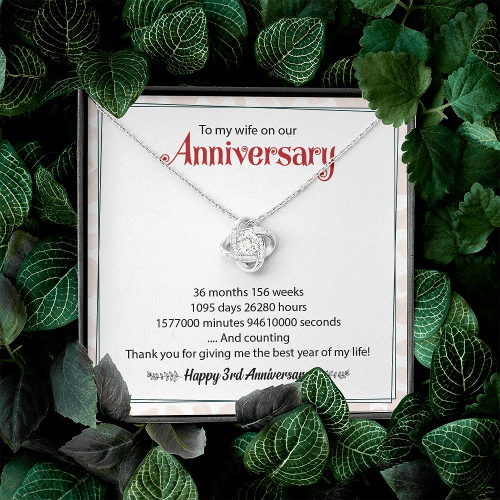 To My Wife On Our Happy 3rd Anniversary  Thank You For Give Me The Best Year Of My Life