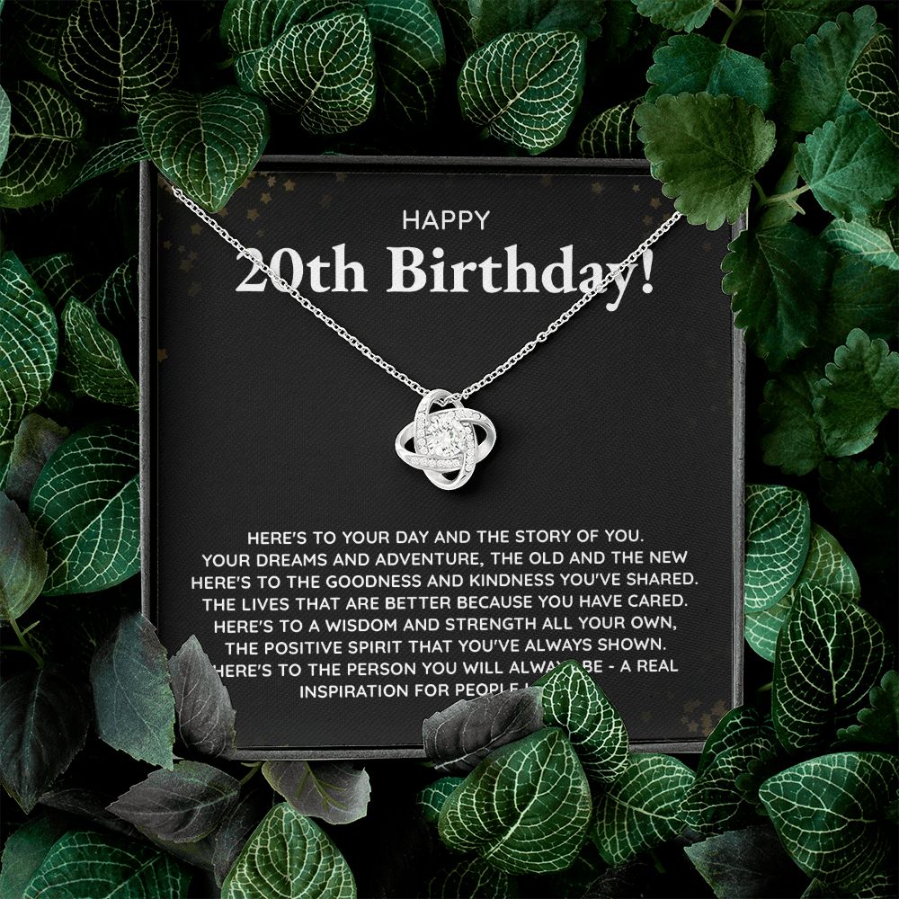 Happy 20th Birthday Here's To your Day And Story Of You