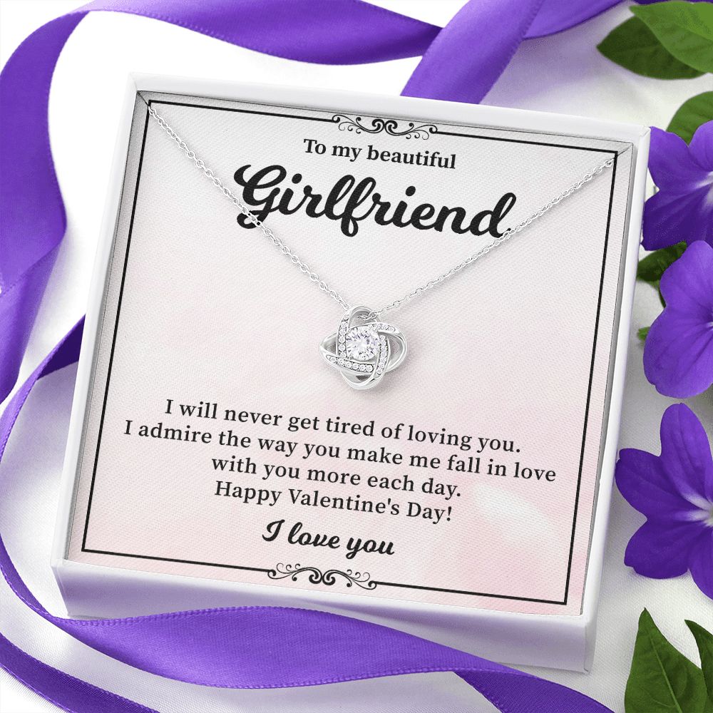 To My Beautiful Girlfriend I love You Happy Valentine's Day