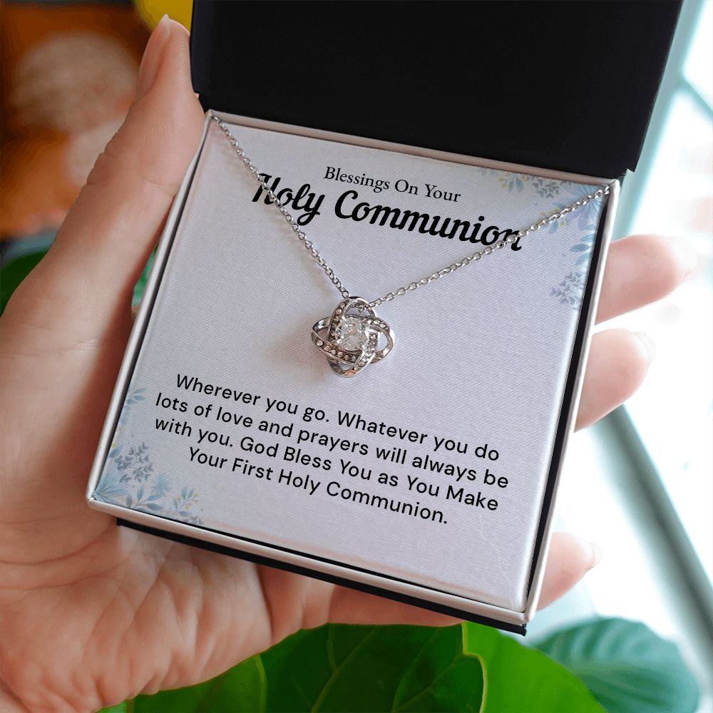 Blessings on Your Holy Communion. May God Bless You as You Make Your First Holy Communion