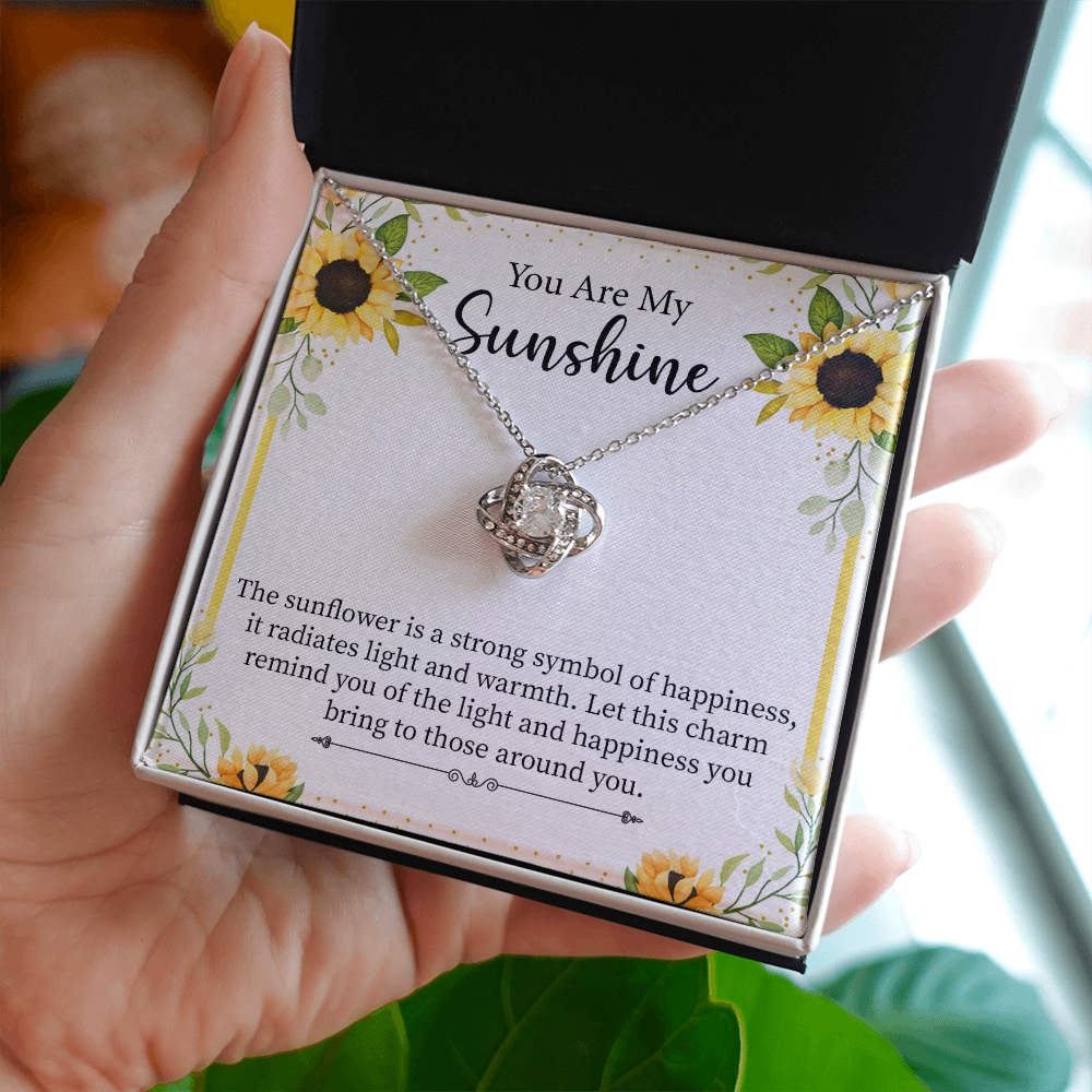 Necklace Gift For Sunshine with Message Card