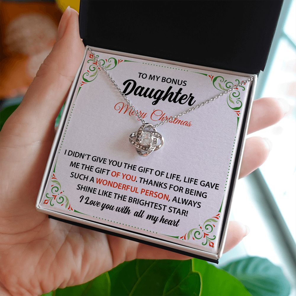 To My Bonus Daughter Marry Christmas