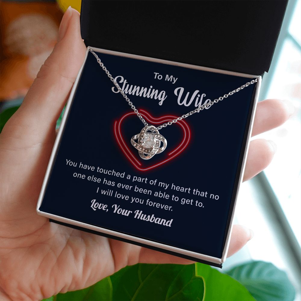 To My Stunning Wife I Will Love You Forever, Your Husband
