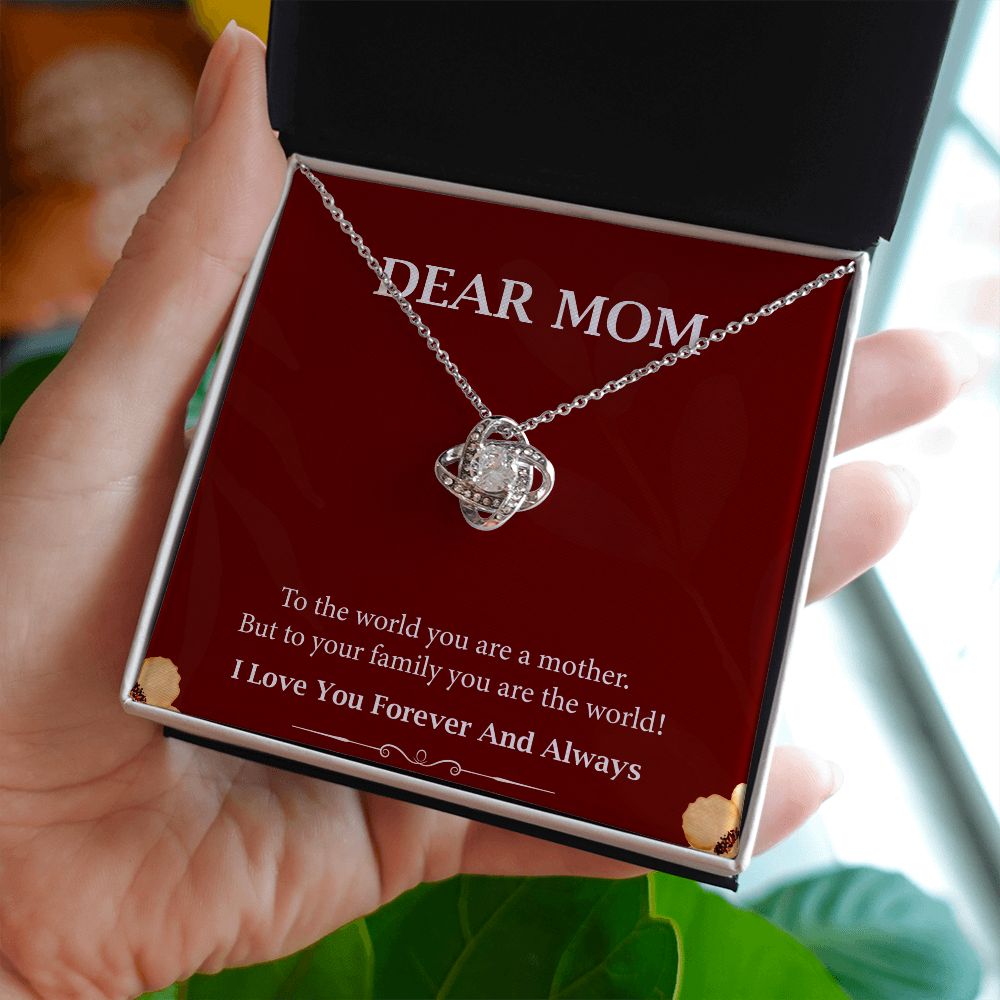 To Dear Mom I Love You Forever And Always From Son/ Daughter