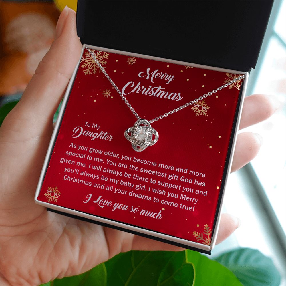 To My Daughter From Father And Mother Mother Daughter And Dad Daughter Necklace For Christmas Gifts