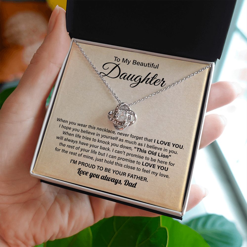 To My Beautiful Daughter I'm Proud To Be Your Father Love You Always, Dad