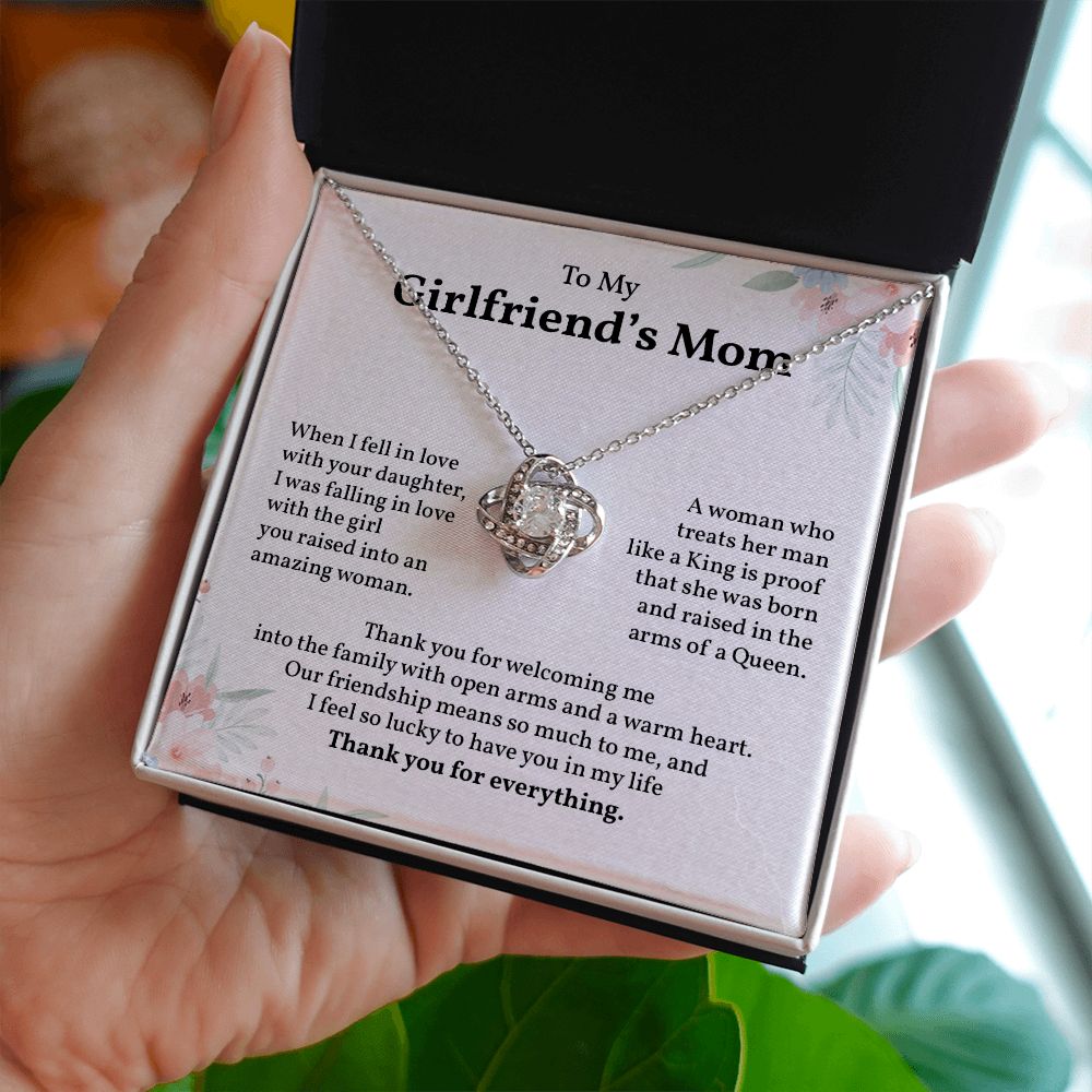 To My Girlfriend's Mom I feel So Lucky To Have You In My Life Thank You For Everything