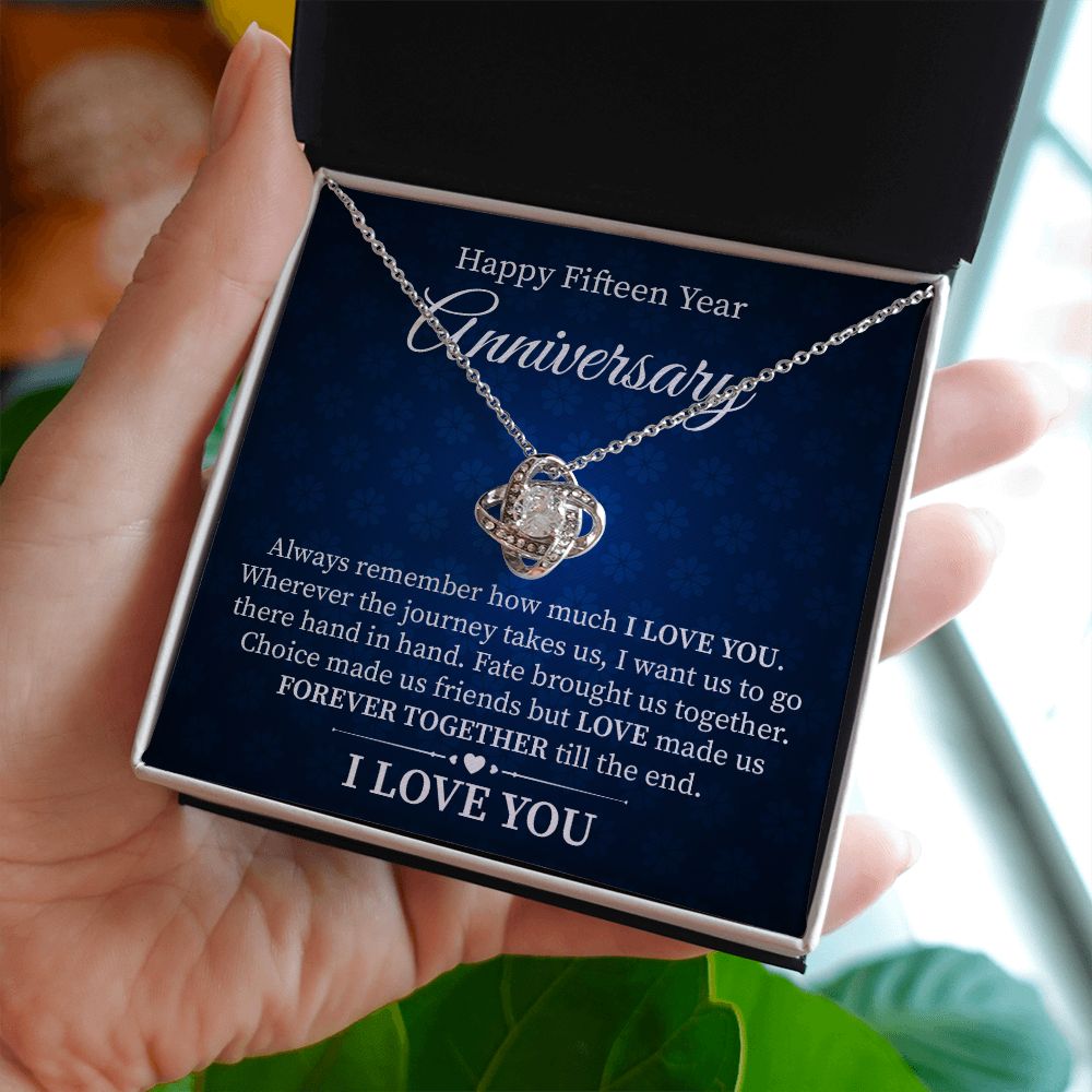 Happy 15 Year Anniversary Fate Brought Us Together I Love You
