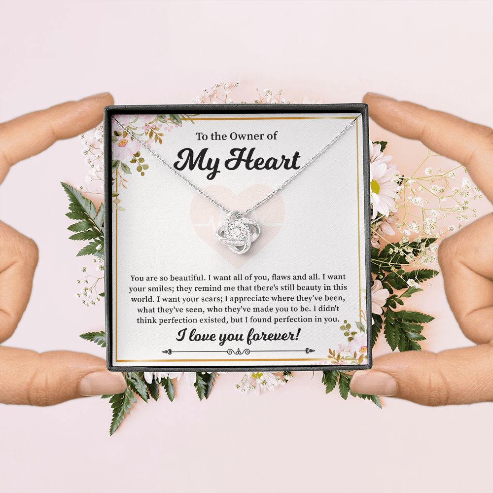 To The Owner Of My Heart I Love You Forever