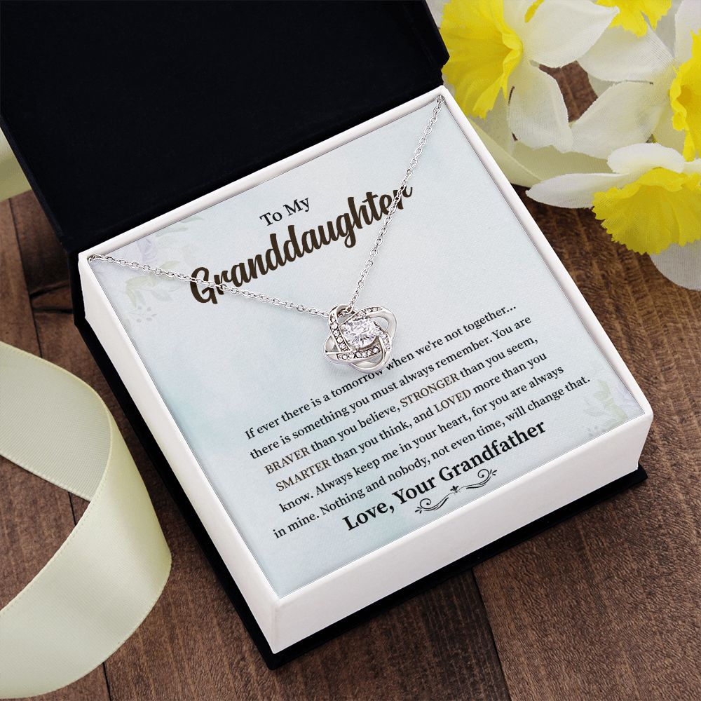 To My Granddaughter If Ever There Is A Tomorrow When We're Not Together Love, Your Grandfather