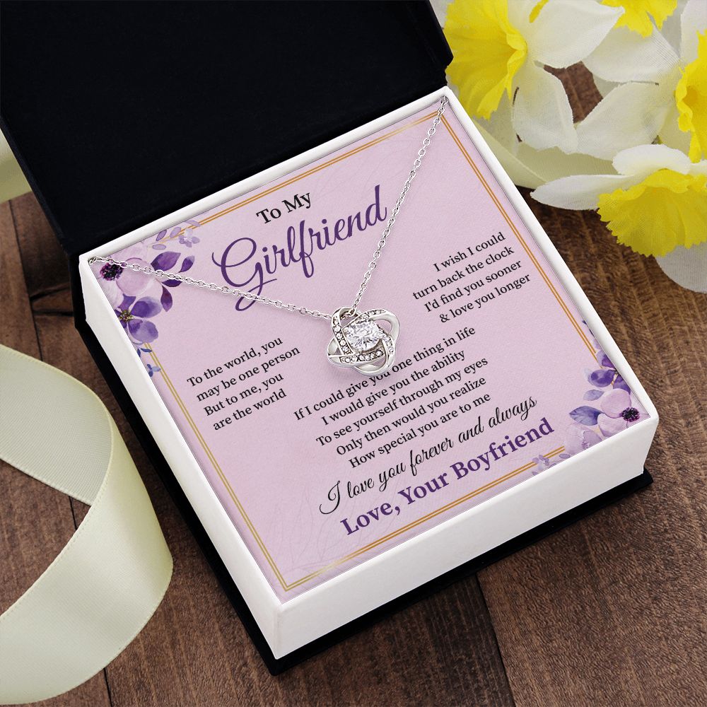 To My Girlfriend Love You Forever From Your Boyfriend.