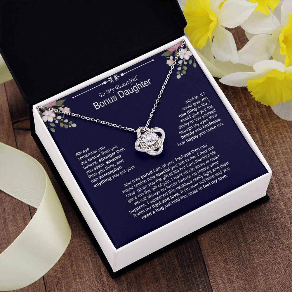 Bonus Daughter Necklace from Stepmom or Stepfather