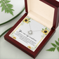 You Are My Sunshine Necklace with Sunflower Message