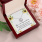Sunshine Necklace Gift with Positive Message Card