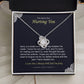 I'm Sorry Necklace Gift for Her Forgiveness With Message Card