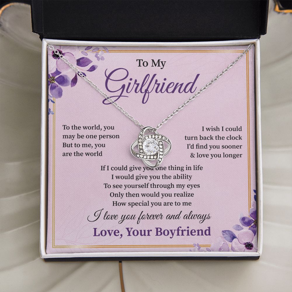 To My Girlfriend Love You Forever From Your Boyfriend.