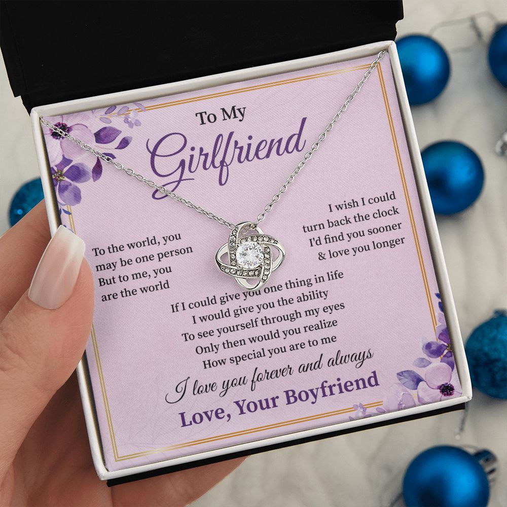 To My Girlfriend Love You Forever From Your Boyfriend.