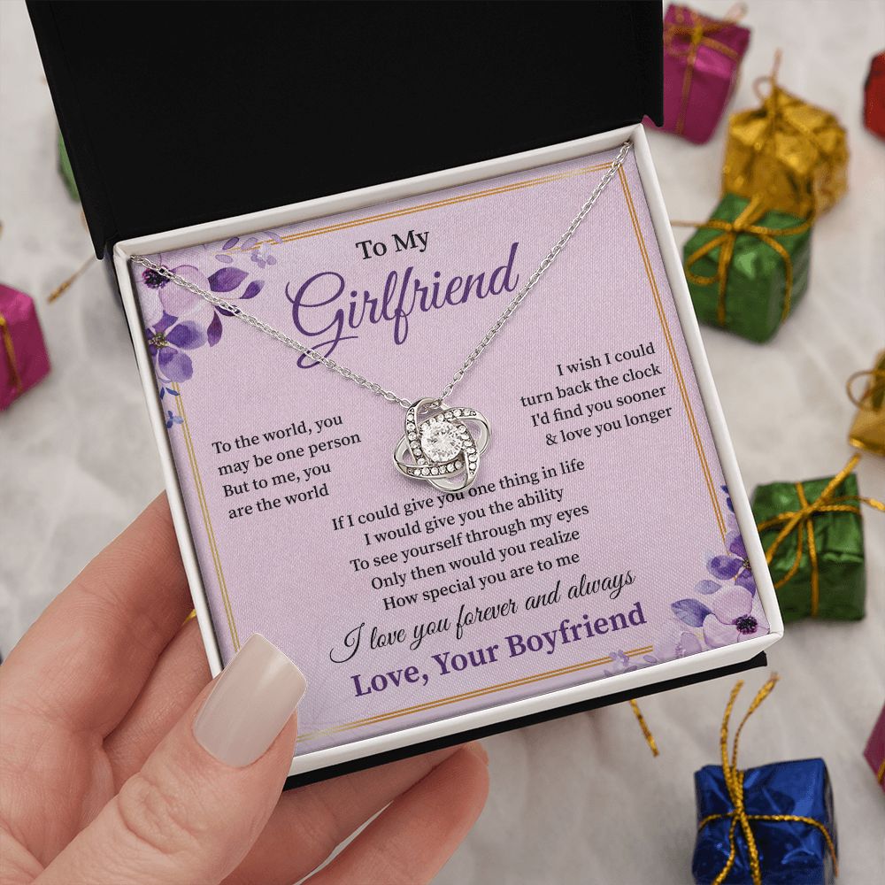 To My Girlfriend Love You Forever From Your Boyfriend.
