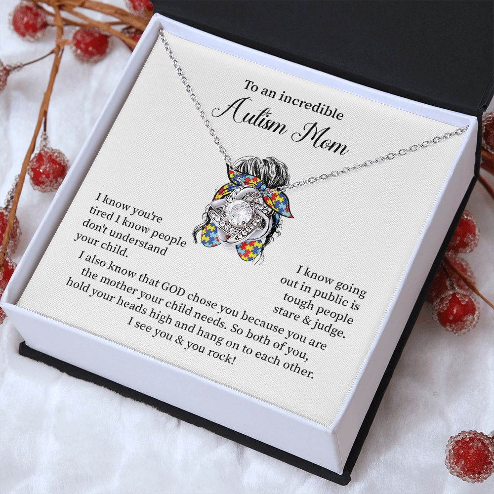 To an Incredible Autism Mom, I know You're Tired, Gifts Her On Autism Awareness Day From Son/Daughter
