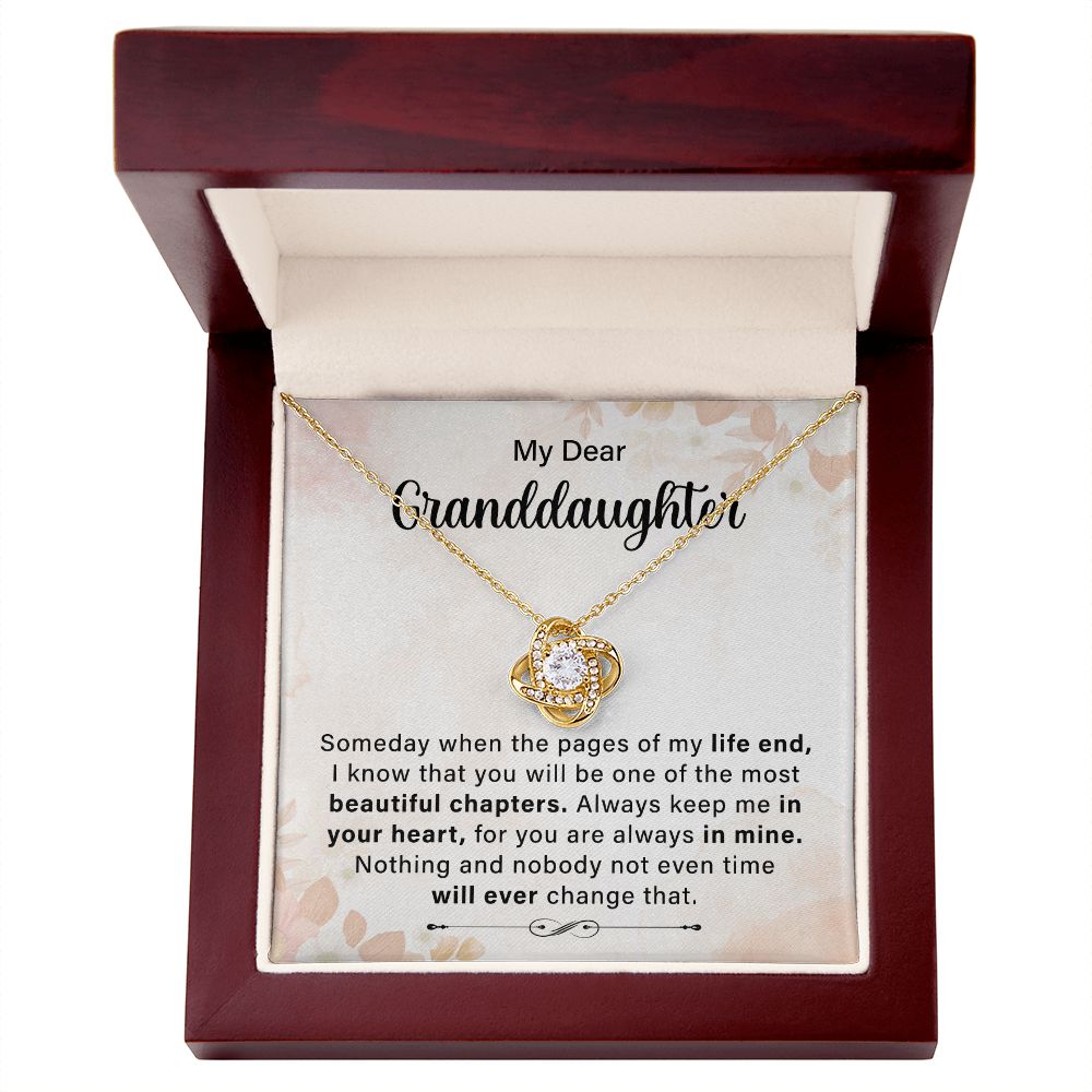 My Dear Granddaughter Always Keep Me In Your Heart, For You Are Always Keep Me In Your Heart