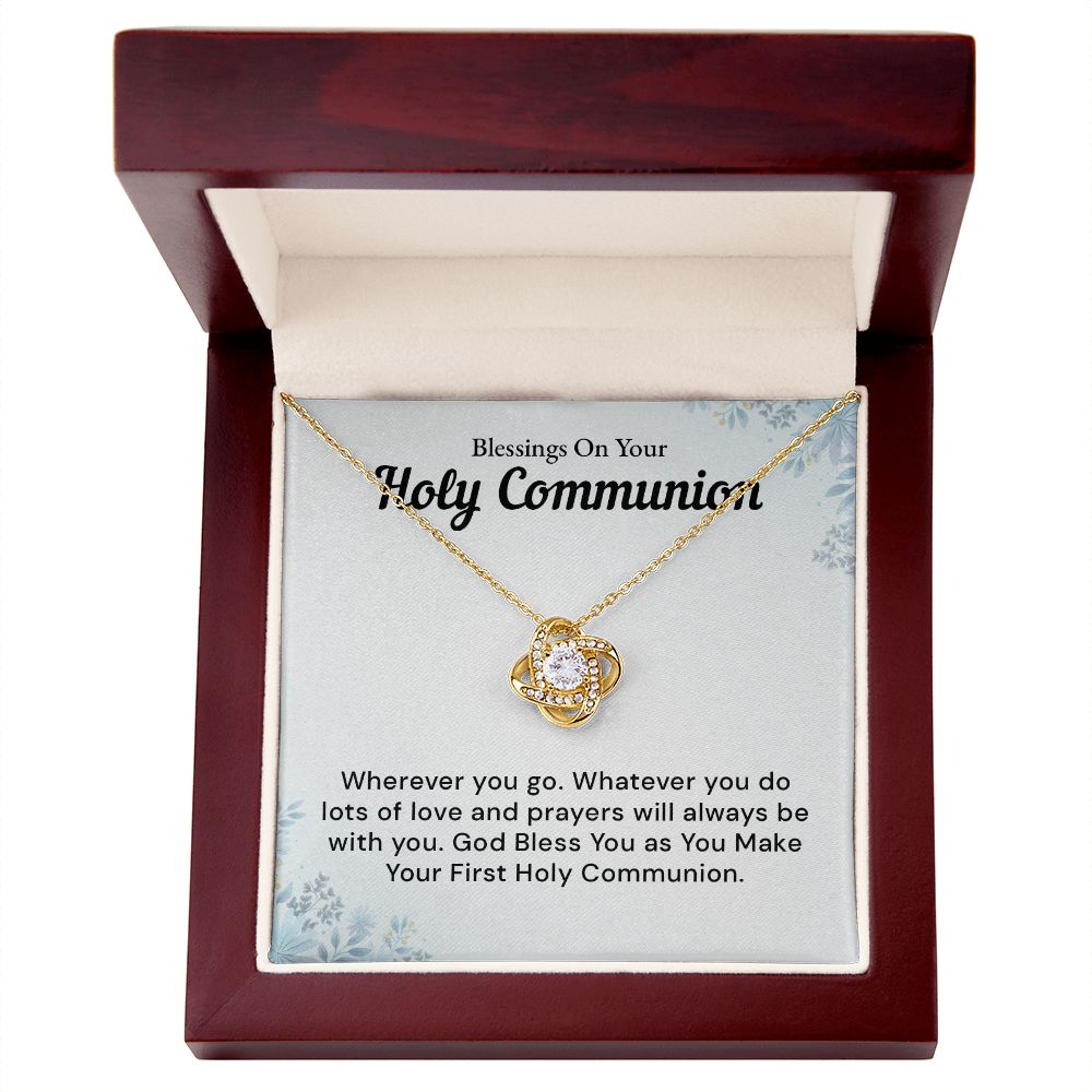 Blessings on Your Holy Communion. May God Bless You as You Make Your First Holy Communion