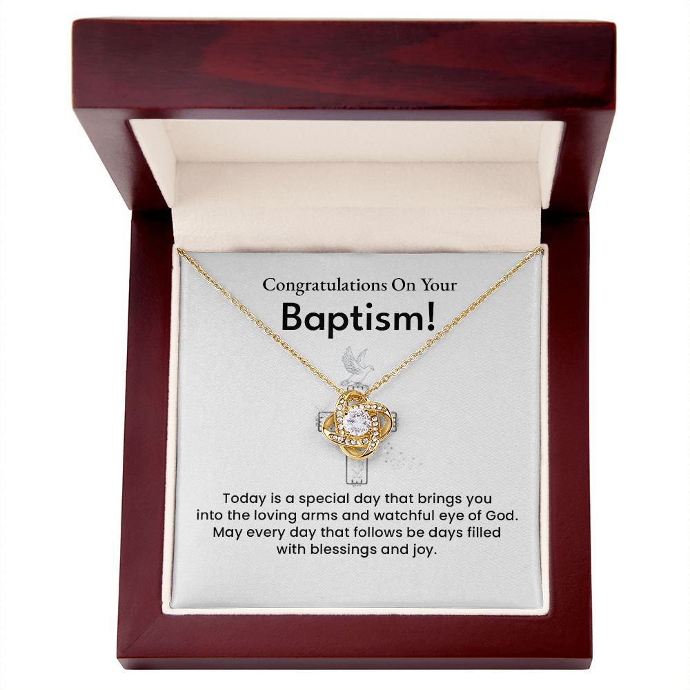 Congratulations On Your Baptism May Everyday That Follows Be Day Filled With Blessings And Joy