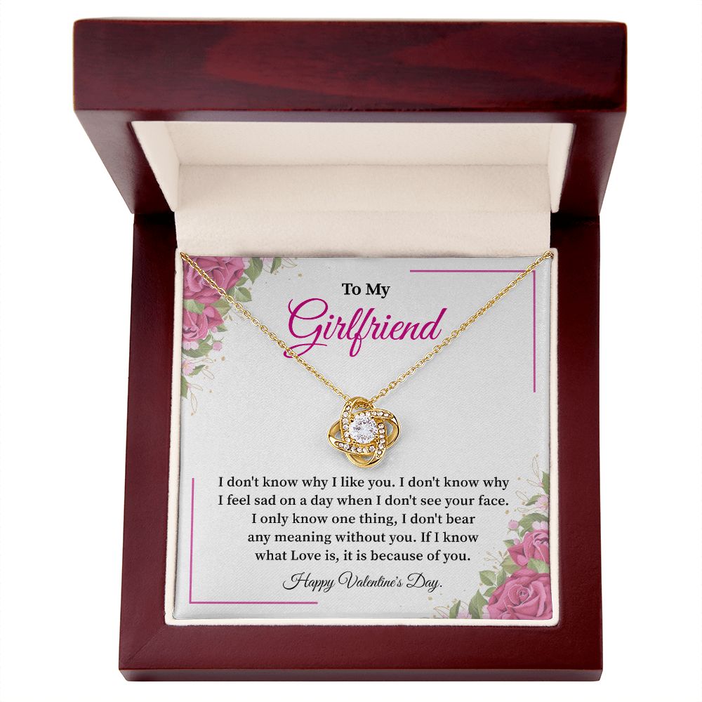 To My Girlfriend Happy Valentine's Day Love You Forever