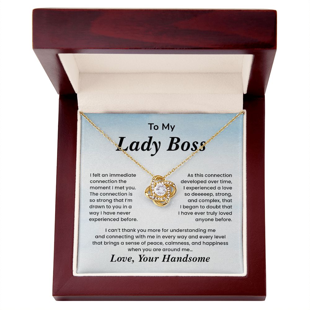 To My Lady Boss I Experienced A love So Deep, Strong And Complex