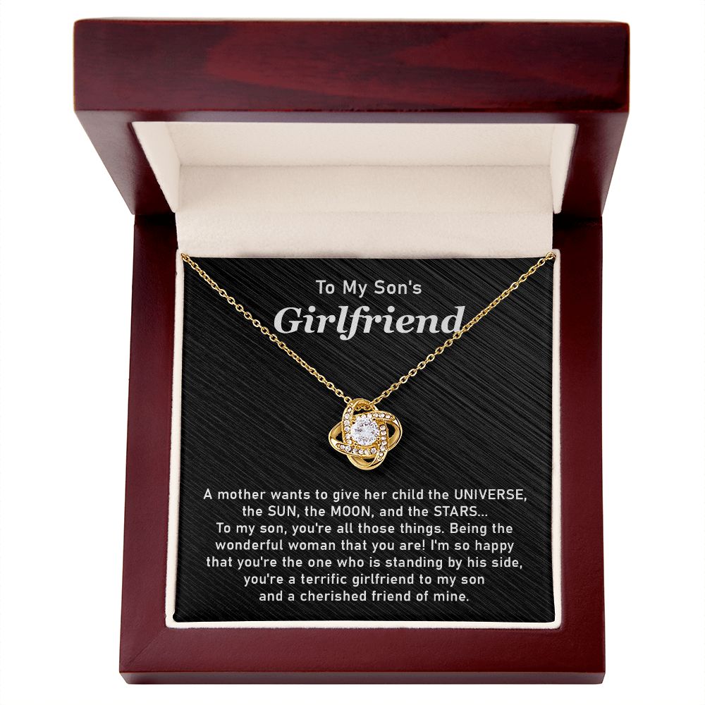 To My Son's Girlfriend You're A Terrific Girlfriend To My Son And A Cherished Friend Of Mine
