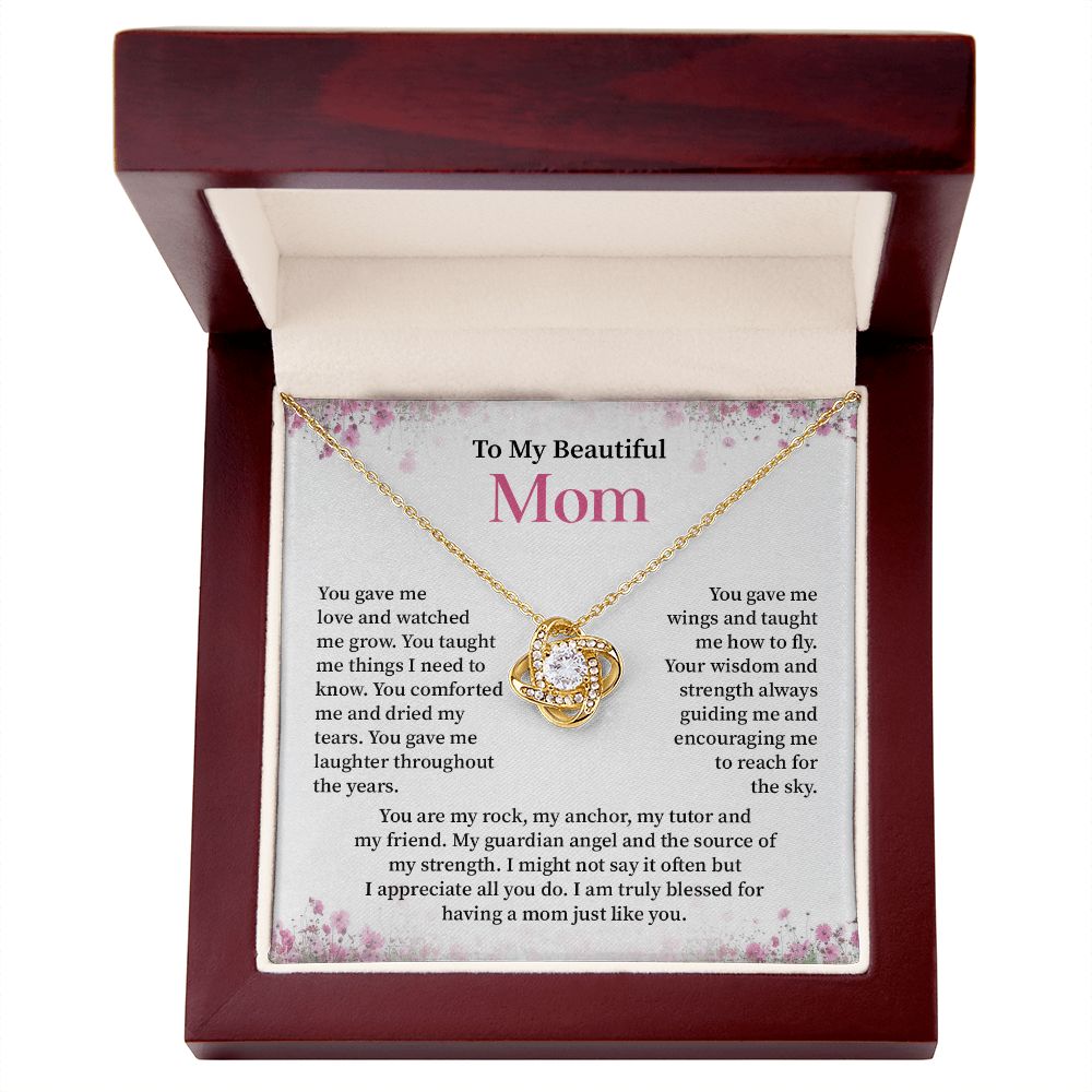 To My Beautiful Mom I Am Truly Blessed For Having A Mom Just Like You