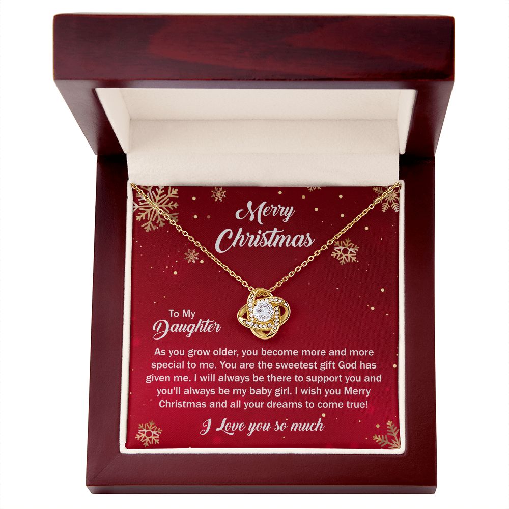 To My Daughter From Father And Mother Mother Daughter And Dad Daughter Necklace For Christmas Gifts