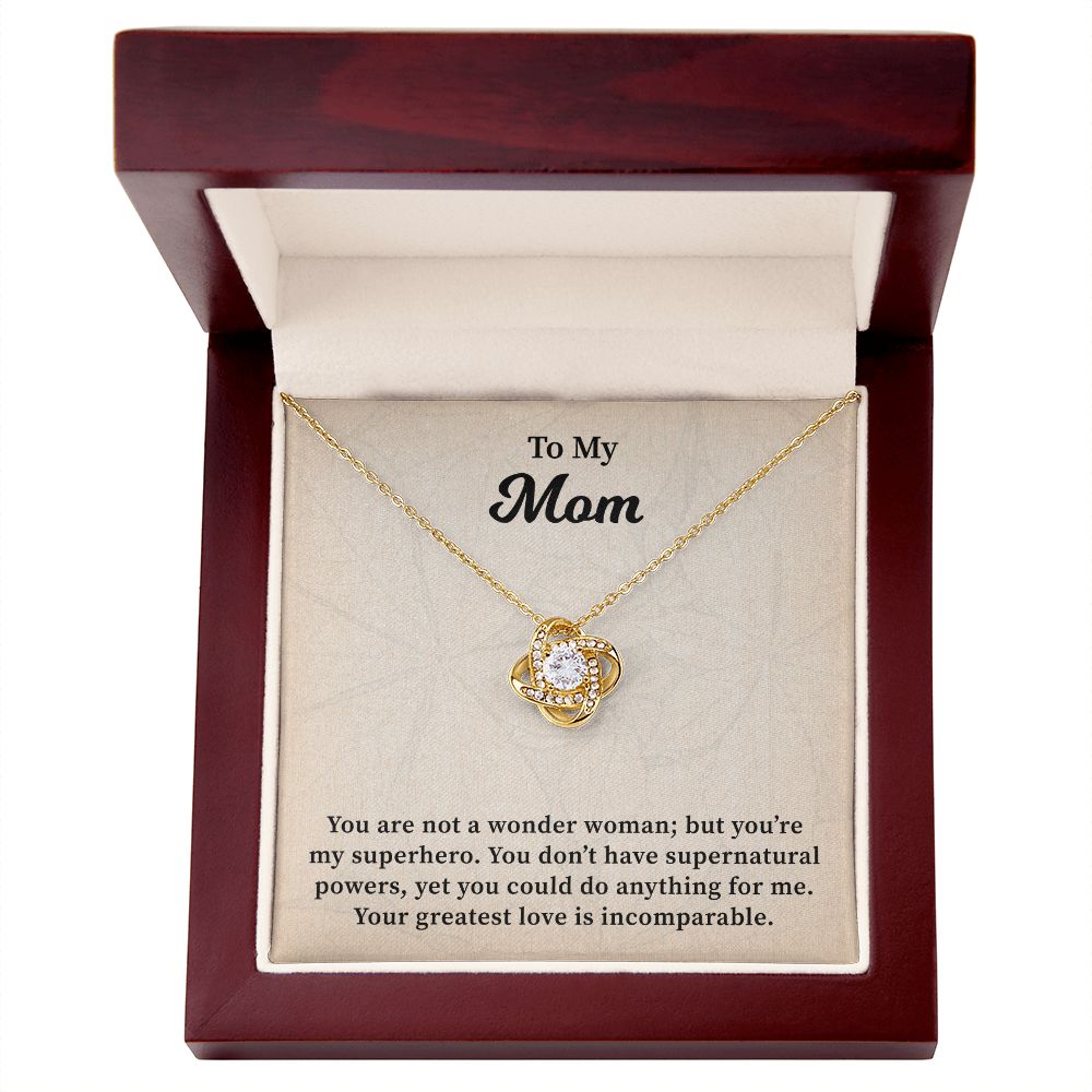 To My Mom You are Not A Wonder Woman Your Greatest Love Is Incomparable