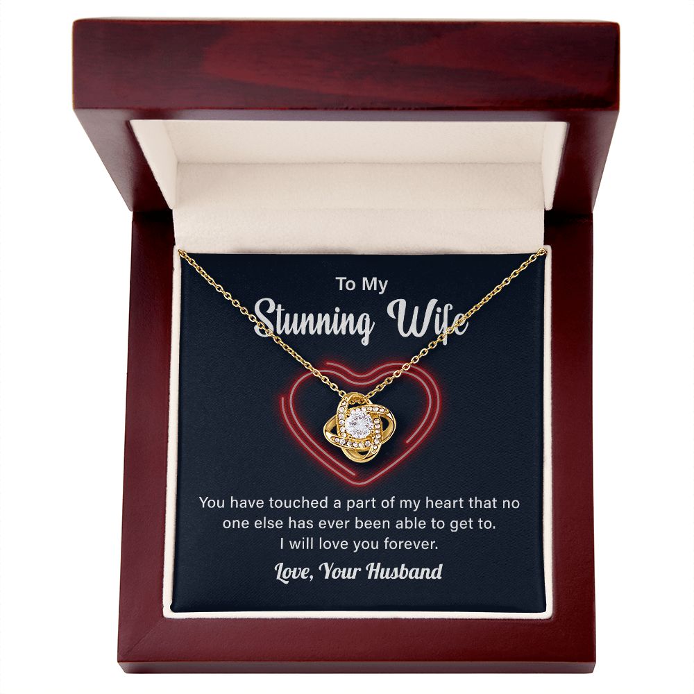 To My Stunning Wife I Will Love You Forever, Your Husband