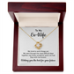 To My Ex-Wife Necklace Gift – Closure & Respect Note