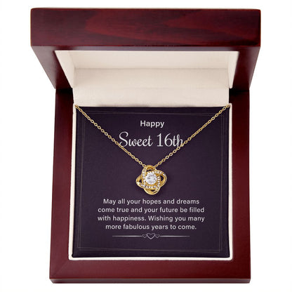 Sweet 16 Necklace for Her