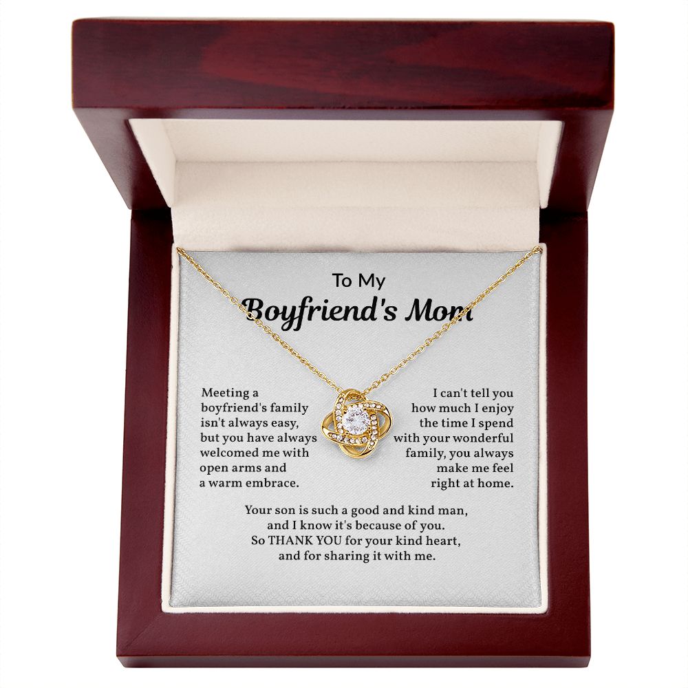 To My Boyfriend's Mom Your Son In Such A Good And Kind Man And I Know It's Because Of You