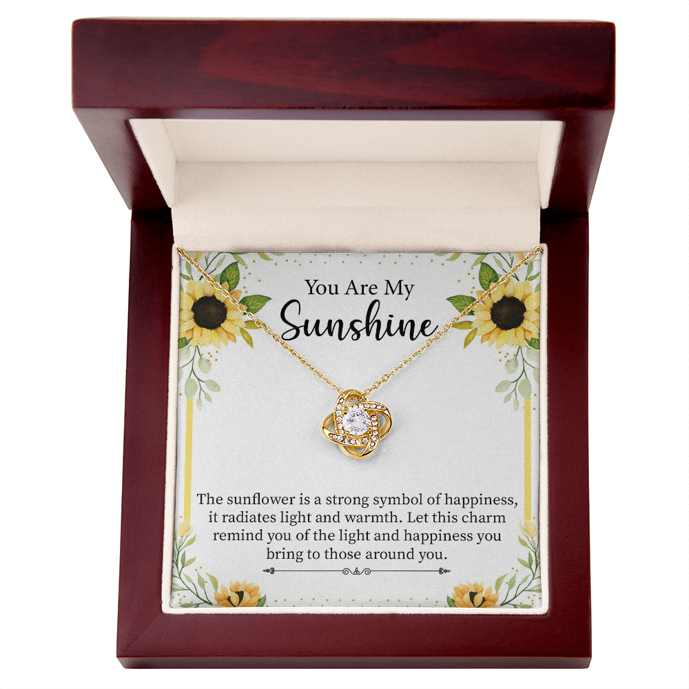 Necklace Gift For Sunshine with Message Card