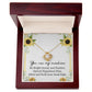 Sunshine Necklace Gift with Positive Message Card