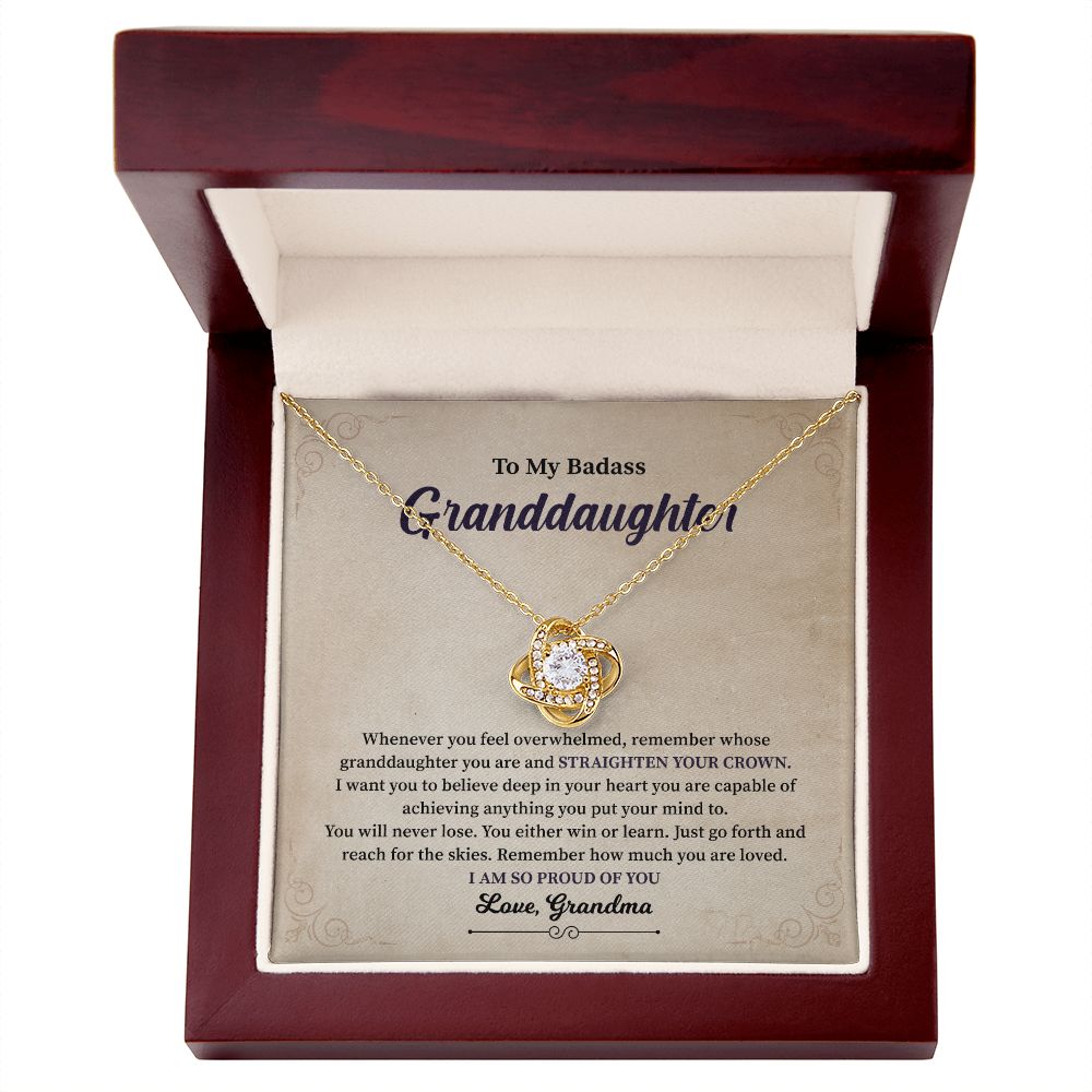 To My Badass Granddaughter I Am So Proud Of You Love, Grandma