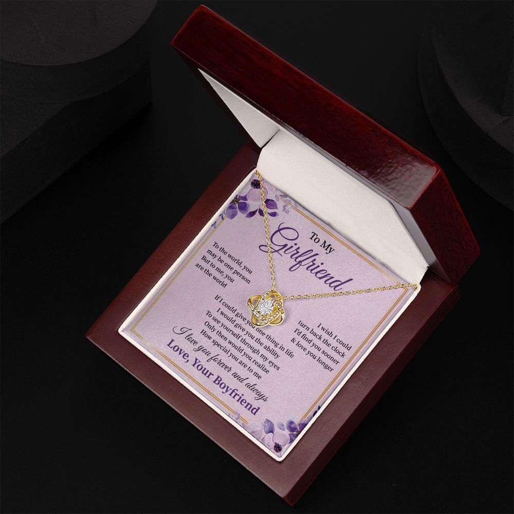 To My Girlfriend Love You Forever From Your Boyfriend.