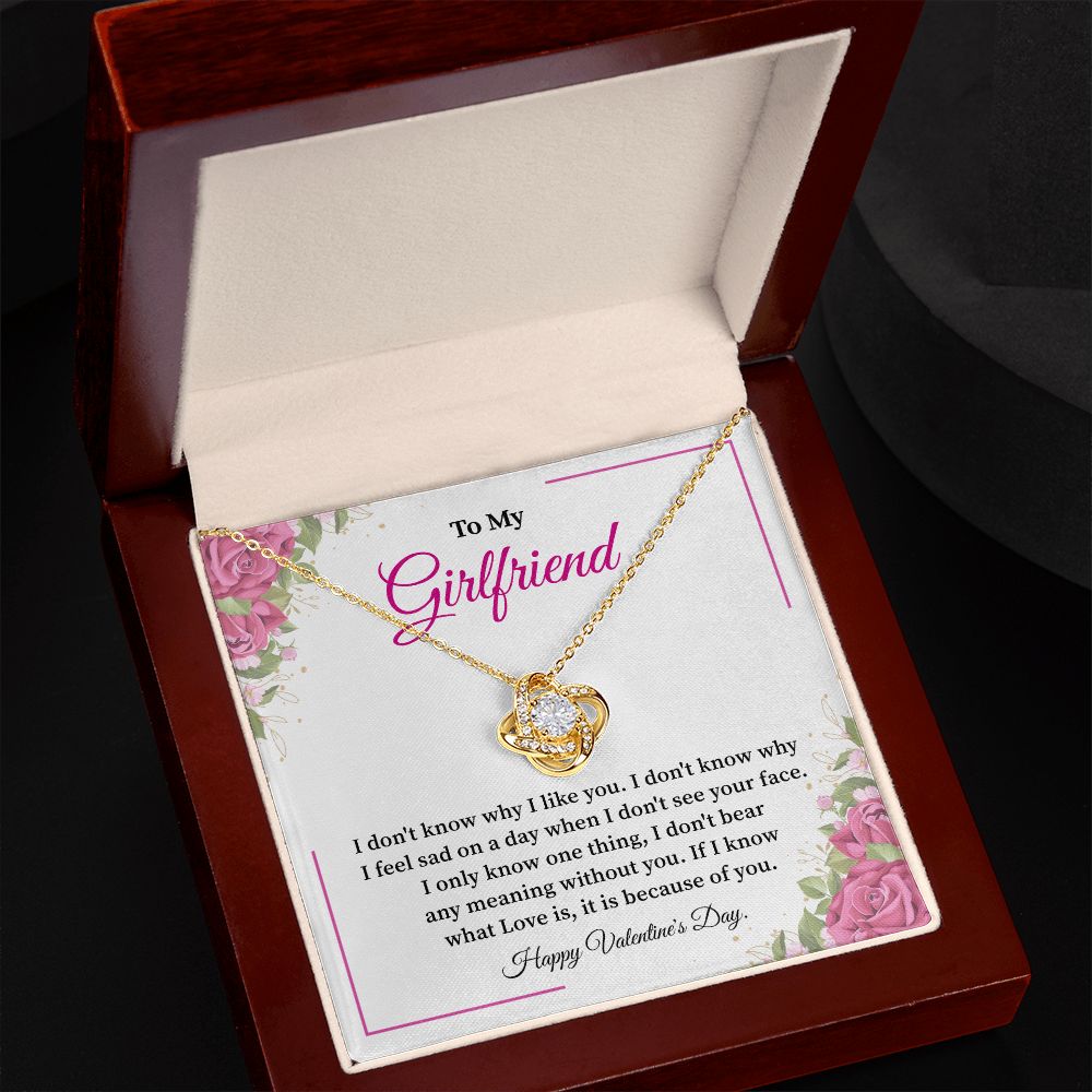 To My Girlfriend Happy Valentine's Day Love You Forever