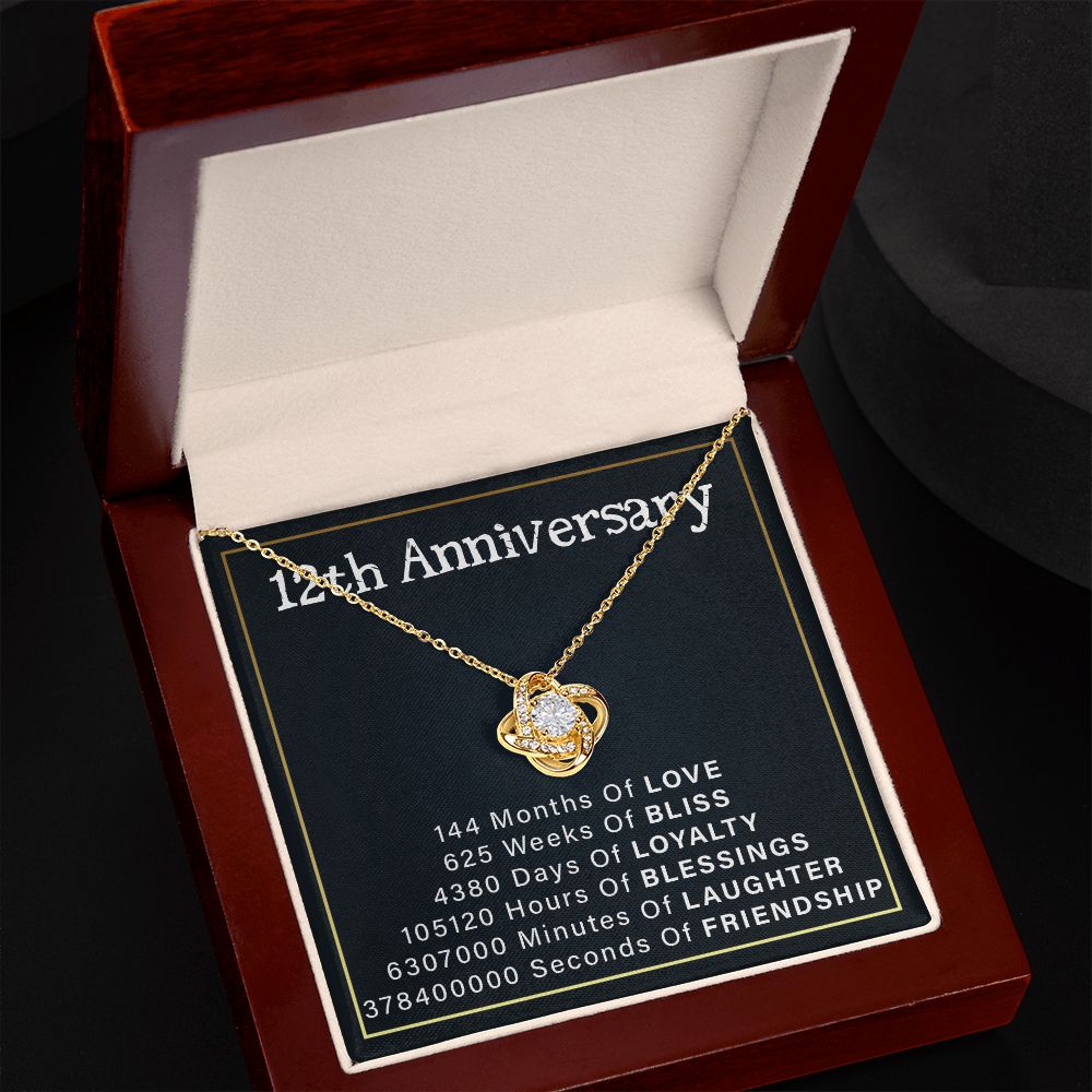 12th Anniversary 378400000 Seconds Of Friendship